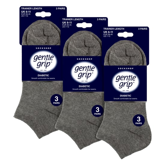 9er-Pack Herren Diabetiker Trainingssocken, Socken für geschwollene Füße mit weitem Knöchel - Image 2