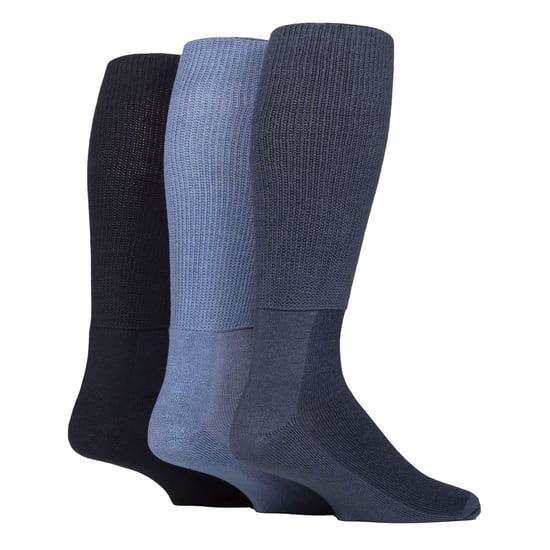 3er Pack Damen Kniestrümpfe aus weichem Bambus für Diabetiker - Image 1