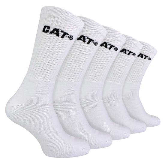 Herren 5er Pack Strapazierfähige Baumwoll-Performance-Arbeitsstrümpfe - Image 1