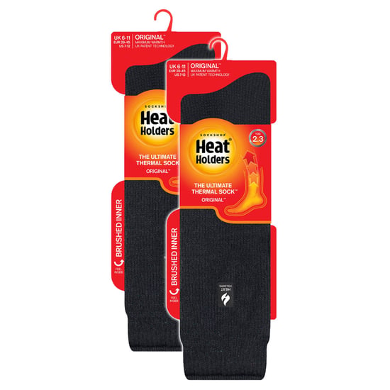 Heat Holders 2er-Pack Extra lange kniestrümpfe für Ski, Herren - Schwarz - Image 2