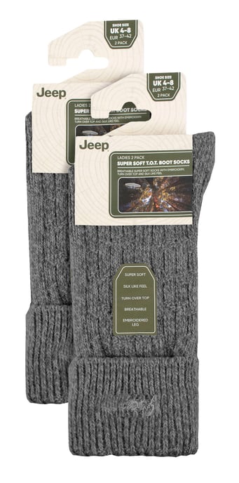 Damen 4er-Pack Superweiche Wanderstümpfe | Outdoorsocken für Wanderungen - Image 2