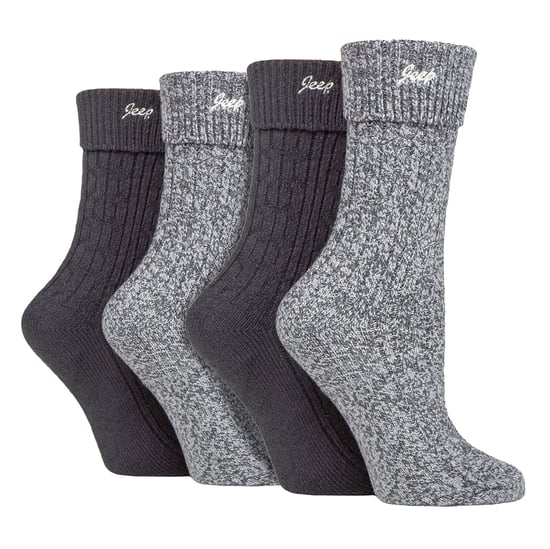 Damen 4er-Pack Superweiche Wanderstümpfe | Outdoorsocken für Wanderungen - Image 3