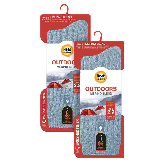 Herren 2er-Pack Merinowoll-Thermo-Strümpfe - Image 2