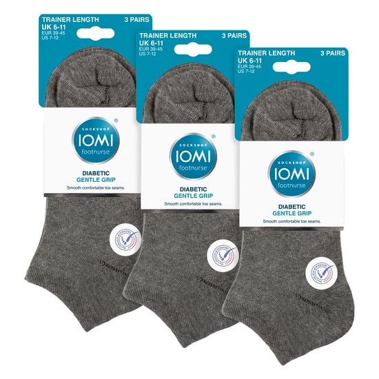 9er Pack Herren Diabetikersocken | Nicht-elastische extra breite Knöchelsocken - Image 2