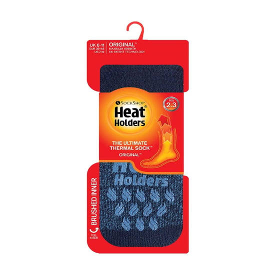 Herren Twist-Muster Fleecegefütterte Thermo-Socken - Image 2