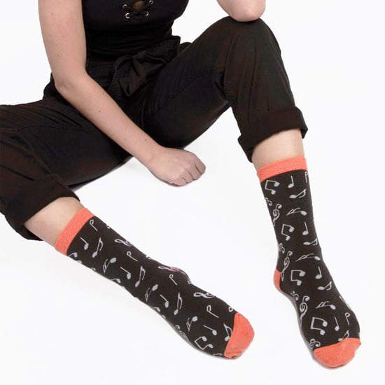 1 Pack Damen Bamboo-Socken mit ausgefallenem Muster - Image 4