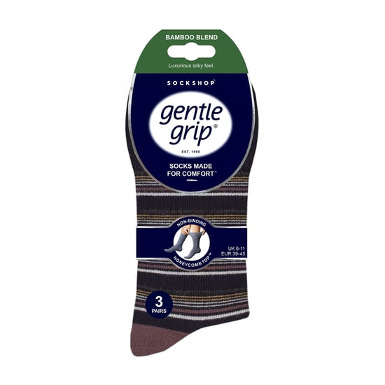 6er Pack Herren Bambus Socken mit weitem, elastikfreiem Bund - Image 2