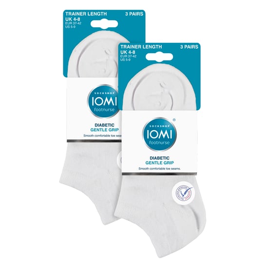 6er Pack Damen Diabetiker-Socken | Extra breite Socken für geschwollene Füße - Image 2
