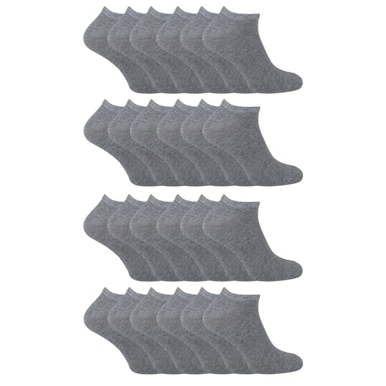 24er Multipack Baumwoll-Sneakersocken für Herren und Damen - Image 1
