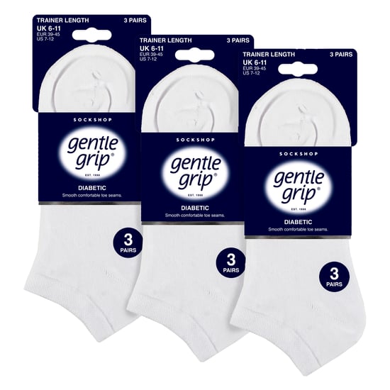 9er-Pack Herren Diabetes Trainingssocken, Weite Knöchelsocken für geschwollene Füße - Image 2