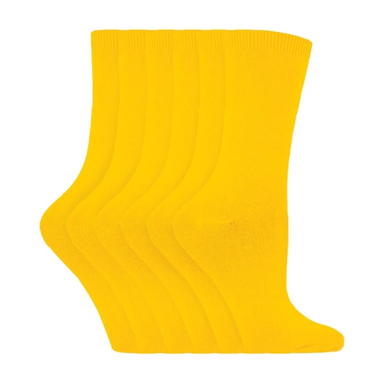 6 Paar Damen Schlichte Baumwollreiche Anz socks - Image 1
