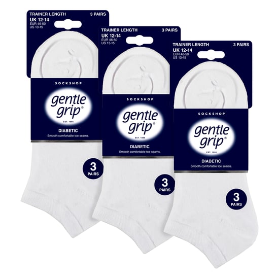 9er-Pack Herren Diabetiker Sneakersocken, Socken für geschwollene Füße mit weitem Knöchel - Image 2