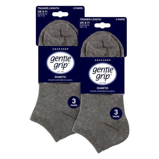 6er-Pack Herren Diabetikersocken | Weite Knöchelsocken mit lockerem Bund - Image 2
