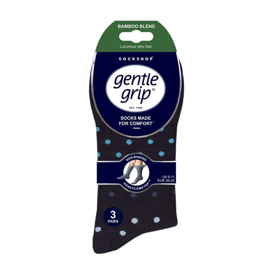 6er Pack Männer nicht-elastische lose Bambus-Socken - Image 2