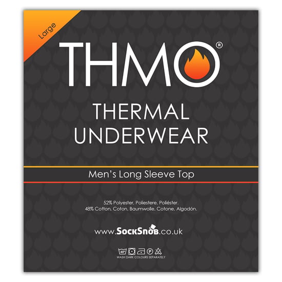 Herren Langarm Superweiches und Warmes Thermo-Oberteil - Image 2