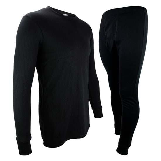 Herren Thermo Unterwäsche Set | Fleecegefüttertes Oberteil & Lange Unterhosen Set - Image 3