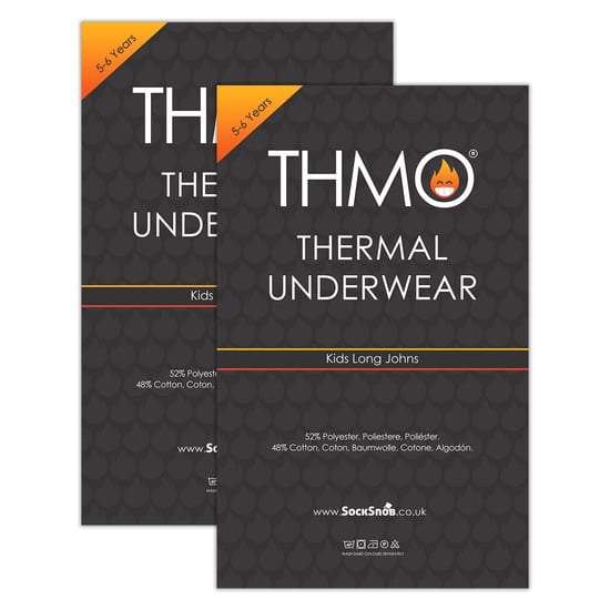 2er-Pack Kinder Thermo-Hosen | Winter Funktionsunterwäsche Unterteile - Image 2