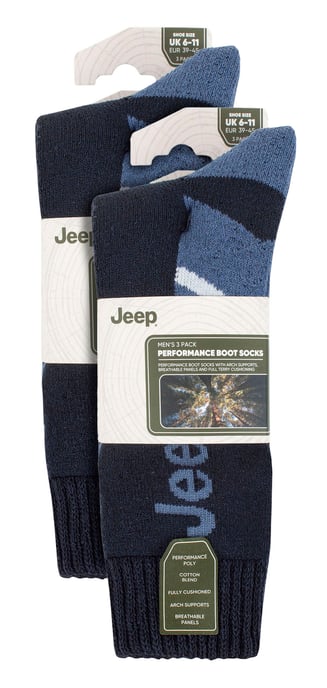 Herren 6er-Pack Trekking-Outdoor-Socken | Polyester-Socken fürs Wandern - Image 2