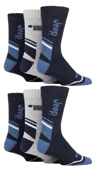 Herren 6er-Pack Trekking-Outdoor-Socken | Polyester-Socken fürs Wandern - Image 3