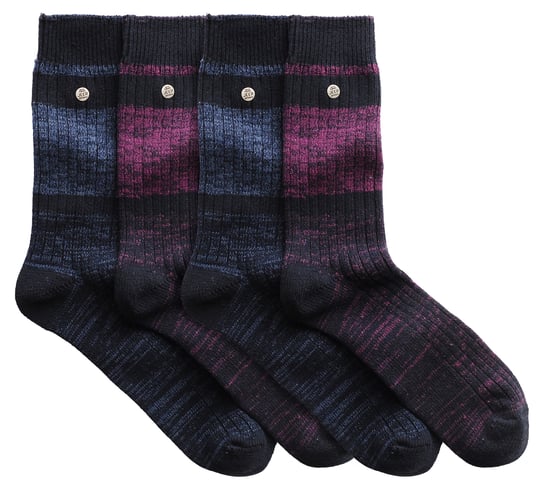 4er-Pack Herren Baumwollanz socks | Spirit Square Stricksocken - Image 3