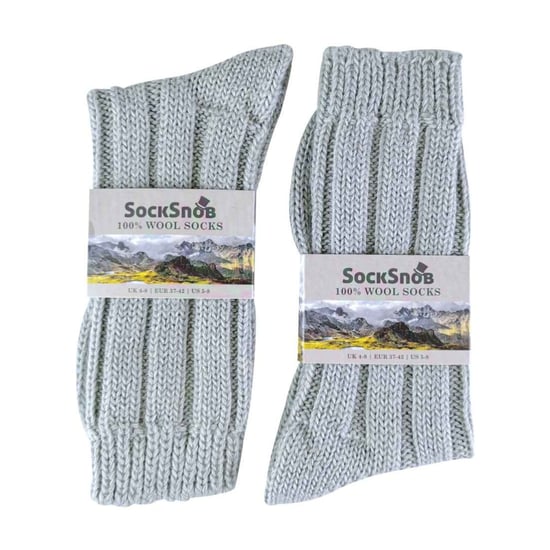 1 Pack Damen Leichte Weiche Strick Socken aus 100 % reiner Wolle - Image 2