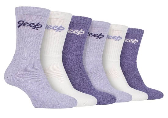 Damen 6er-Pack Wanderstllsocken | Baumwollsocken für die Natur - Image 1