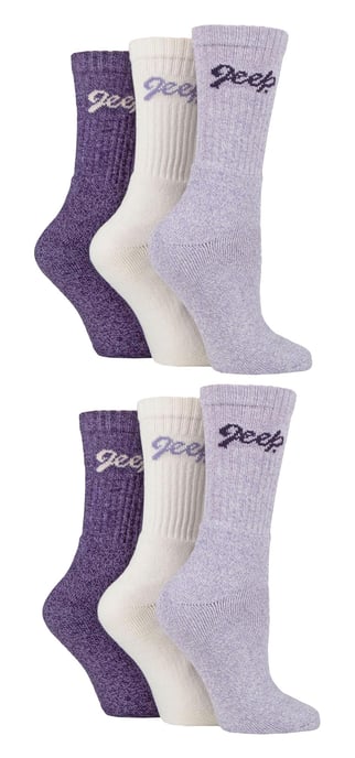 Damen 6er-Pack Wanderstllsocken | Baumwollsocken für die Natur - Image 3