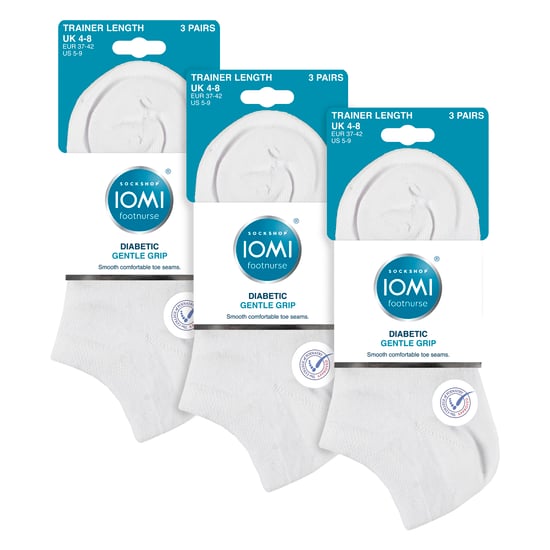 9-Pack Damen Diabetiker Trainingssocken | Breite Knöchelsocken für geschwollene Füße - Image 2