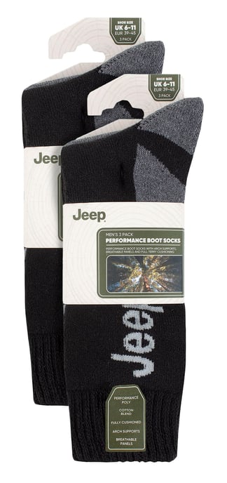 Herren 6er-Pack Wandersocken | Polyester-Socks für Outdoor-Aktivitäten - Image 2