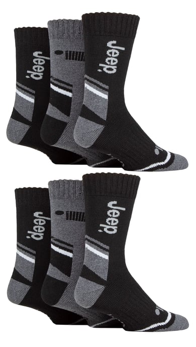 Herren 6er-Pack Wandersocken | Polyester-Socks für Outdoor-Aktivitäten - Image 3