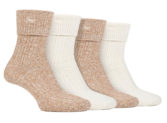 Damen 4er-Pack superweiche Wandersocken | Outdoorsocken für Wanderungen - Image 1