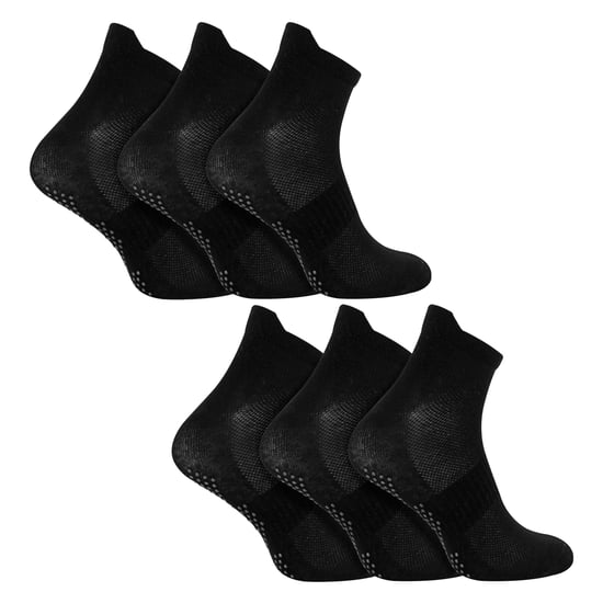 6er Pack Herren Yoga Pilates rutschfeste Socken | Atmungsaktive gepolsterte Gymnastiksocken - Image 3