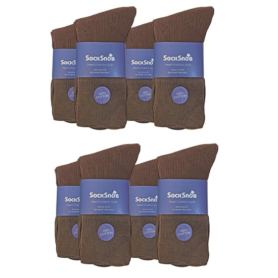 100% Baumwolle Herren Nicht-Elastische Atmungsaktive Socken - Image 2