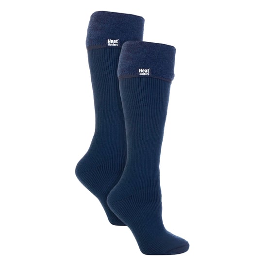 Damen 2er-Pack Wellington Weichgebürstete Innenschuhe Socken - Image 1