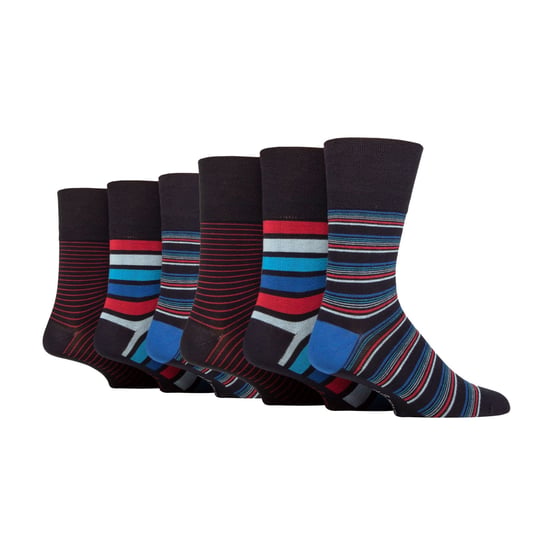 6er-Pack Herren Socken aus Bambus mit losem, nicht elastischem Bündchen - Image 1