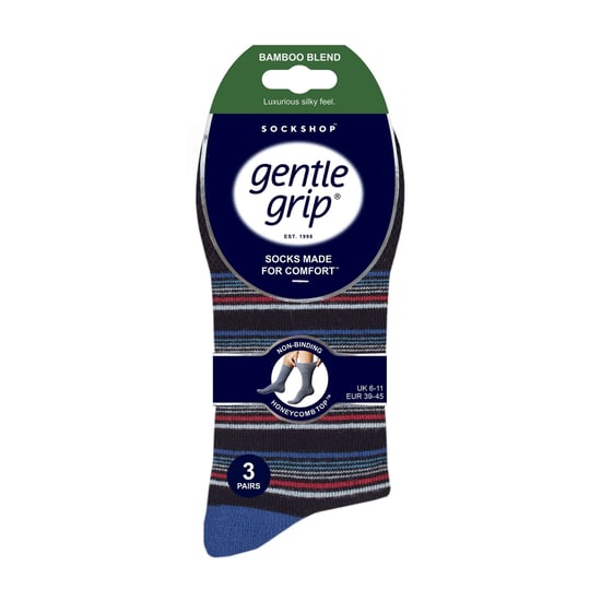 6er-Pack Herren Socken aus Bambus mit losem, nicht elastischem Bündchen - Image 2