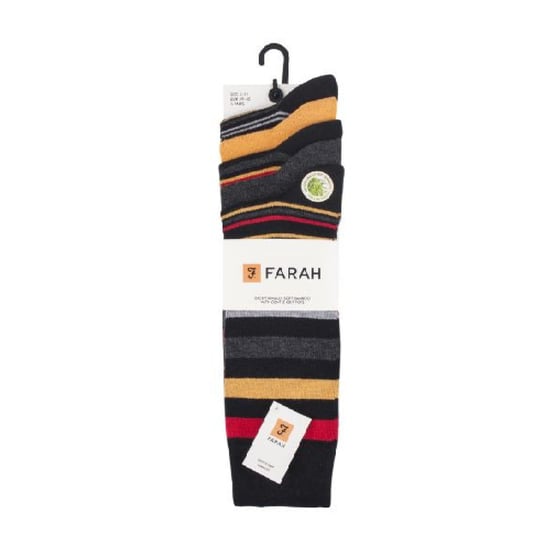 5er Pack Herren Socken aus Bambus mit hellgestreiftem Muster - Image 2