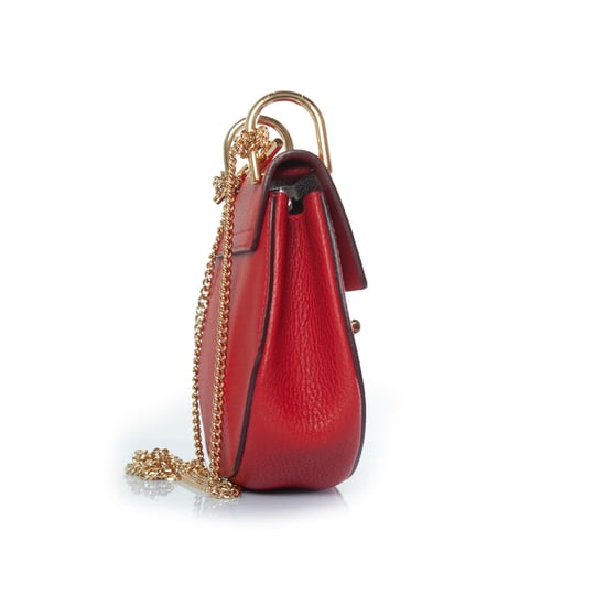 Drew-Tasche aus rotem Leder - Image 4