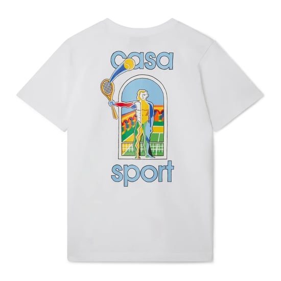 Casablanca Weiß Le Jeu Colore T-Shirt - Image 2