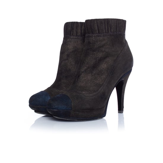 braune Wildlederstiefel - Image 1