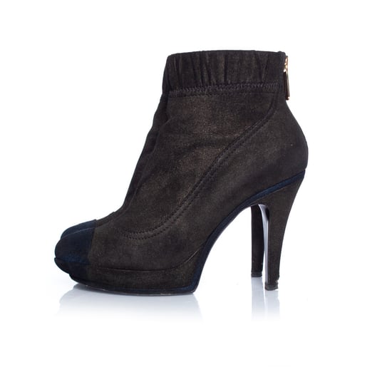 braune Wildlederstiefel - Image 2