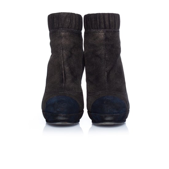 braune Wildlederstiefel - Image 3