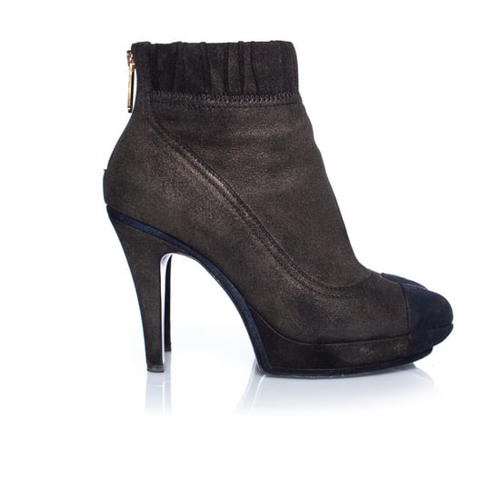 braune Wildlederstiefel - Image 4