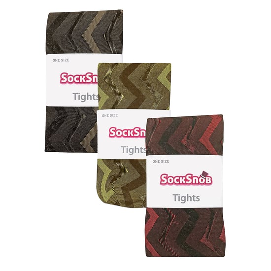 3er Pack Damen 80 Denier Strumpfhosen | Weiche gemusterte Strumpfhosen - Image 2