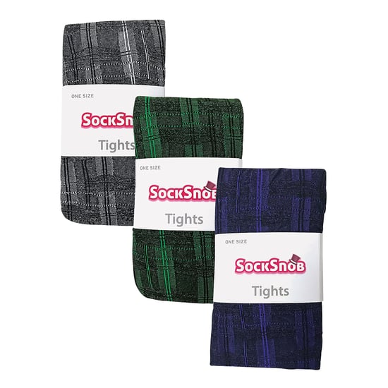 3er-Pack Damenstrumpfhosen 80 Denier | Weiche gemusterte Strumpfhosen - Image 2