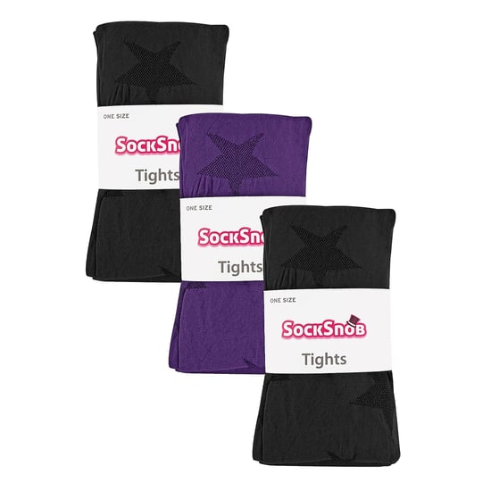 3 Paar Multipack Damen 80 Denier Strumpfhosen | Weiche gemusterte Strumpfhosen - Image 2