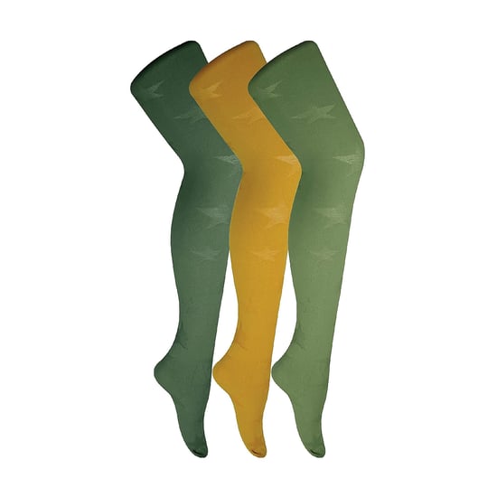3er-Pack Damen 80 Denier Strumpfhosen | Weiche gemusterte Strumpfhosen - Image 1