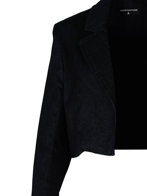 Patrizia Pepe Jacke Damen dunkelblau - Image 4
