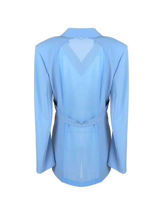 Patrizia Pepe Jacke Damen blau - Image 3