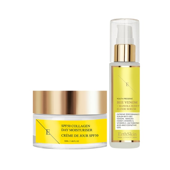 Bienengift + Manuka Honig Elixier Serum 60ml + SPF50 COLLAGEN TAGESCREME 50ML - Image 1